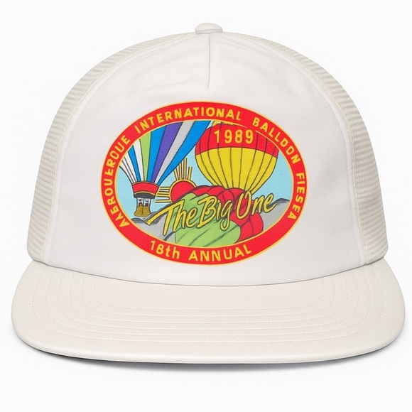 1989 New Mexico International Balloon Festival Trucker Hat - Picture 1 of 8